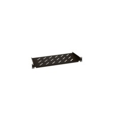 Legrand Rackszekr&eacute;ny polc 19" 2U fix 200mm m&eacute;ly Black 646501