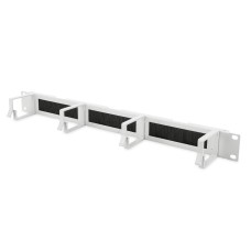 Digitus 1U cable management panel with brush entries 4x aluminum cable rings 44x60mm Grey (RAL 7035) DN-97662 Digitus 1U cable management panel with brush entries 4x aluminum cable rings 44x60mm Grey (RAL 7035) DN-97662