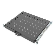 Digitus 1U extendible shelf for 600 mm depth racks 40x485x368mm up to 25kg Black (RAL 9005) DN-19 TRAY-2-600-SW Digitus 1U extendible shelf for 600 mm depth racks 40x485x368mm up to 25kg Black (RAL 9005) DN-19 TRAY-2-600-SW