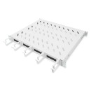 Digitus 1U fixed shelf for 600mm depth cabinets incl. cable management Grey DN-97680 Digitus 1U fixed shelf for 600mm depth cabinets incl. cable management Grey DN-97680
