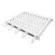 Digitus 1U fixed shelf for 600mm depth cabinets incl. cable management Grey DN-97680 Digitus 1U fixed shelf for 600mm depth cabinets incl. cable management Grey DN-97680