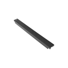 Lanberg 19" 1U műanyag tűzg&aacute;tl&oacute; takar&oacute; panel Black AKP-1401-B