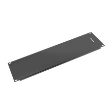 Lanberg 19" 3U takar&oacute; panel Black AK-1404-B
