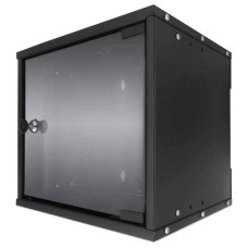 Intellinet 10" 6U Falra szerelhető Rackszekrény Black 711692 Intellinet 10" 6U Falra szerelhető Rackszekrény Black 711692