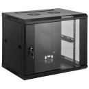 Intellinet 19" 6U Falra szerelhető Rackszekrény Black 711753 Intellinet 19" 6U Falra szerelhető Rackszekrény Black 711753
