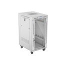 Lanberg 19" 22U LCD Szabadon álló Rackszekrény Grey FF01-6822-12SL Lanberg 19" 22U LCD Szabadon álló Rackszekrény Grey FF01-6822-12SL