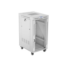 Lanberg 19" 22U LCD Szabadon álló Rackszekrény Grey FF01-6822-12SL Lanberg 19" 22U LCD Szabadon álló Rackszekrény Grey FF01-6822-12SL