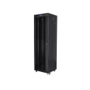Lanberg 19" 42U LDC Szabadon álló Rackszekrény Black FF01-6642-12BL Lanberg 19" 42U LDC Szabadon álló Rackszekrény Black FF01-6642-12BL