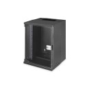 Digitus DN-49103 Falra szerelhető Rackszekrény Black DN-49103