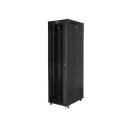 Lanberg 19" 47U Szabadon álló Rackszekrény Black FF01-8047-12BL Lanberg 19" 47U Szabadon álló Rackszekrény Black FF01-8047-12BL