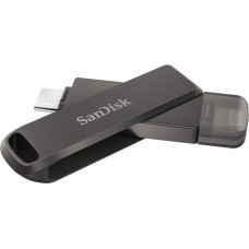 SANDISK 186552, iXPAND&trade; FLASH DRIVE LUXE 64GB, USB-C+LIGHTNING 00186552