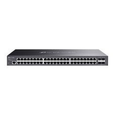 TP-LINK Switch 48x1000Mbps + 4xGigabit SFP + 2xkonzol port, Menedzselhető, SG3452 SG3452