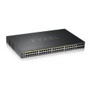 ZYXEL Switch 44x1000Mbps (44xPOE) + 4xGigabit kombó SFP + 2xGigabit SFP, Menedzselhető Rackes, GS2220-50HP-EU0101F GS2220-50HP-EU0101F ZYXEL Switch 44x1000Mbps (44xPOE) + 4xGigabit kombó SFP + 2xGigabit SFP, Menedzselhető Rackes, GS2220-50HP-EU0101F GS2220-50HP-EU0101F