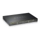 ZYXEL Switch 44x1000Mbps (44xPOE) + 4xGigabit kombó SFP + 2xGigabit SFP, Menedzselhető Rackes, GS2220-50HP-EU0101F GS2220-50HP-EU0101F ZYXEL Switch 44x1000Mbps (44xPOE) + 4xGigabit kombó SFP + 2xGigabit SFP, Menedzselhető Rackes, GS2220-50HP-EU0101F GS2220-50HP-EU0101F