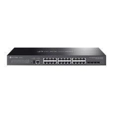 TP-LINK Switch 24x1000Mbps + 4x10Gbps SFP + 1xkonzol port, Menedzselhető, SG5428X SG5428X