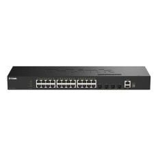 D-LINK Switch 24x1000Mbps + 4x10G SFP+ Menedzselhethő, DGS-1530-28/E DGS-1530-28/E D-LINK Switch 24x1000Mbps + 4x10G SFP+ Menedzselhethő, DGS-1530-28/E DGS-1530-28/E