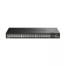D-LINK Switch 48x1000Mbps + 4x10G SFP+ Menedzselhethő, DGS-1530-52/E DGS-1530-52/E