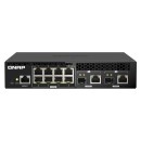 QNAP Switch 8x2500Mbps + 2x10000Mbs SFP+/RJ45 Combo, Menedzselhető, Rackes - QSW-M2108R-2C QSW-M2108R-2C QNAP Switch 8x2500Mbps + 2x10000Mbs SFP+/RJ45 Combo, Menedzselhető, Rackes - QSW-M2108R-2C QSW-M2108R-2C