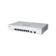CISCO Switch 8x1000Mbps (POE) + 2x1000Mbps SFP, Menedzselhető, Fémházas, Rackes - CBS220-8FP-E-2G-EU CBS220-8FP-E-2G-EU CISCO Switch 8x1000Mbps (POE) + 2x1000Mbps SFP, Menedzselhető, Fémházas, Rackes - CBS220-8FP-E-2G-EU CBS220-8FP-E-2G-EU