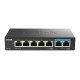 D-LINK Switch 5x1000Mbps + 2x2.5Gbps Multi-Gigabit Fémházas Asztali, DMS-107/E DMS-107/E D-LINK Switch 5x1000Mbps + 2x2.5Gbps Multi-Gigabit Fémházas Asztali, DMS-107/E DMS-107/E