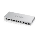 ZYXEL Switch 8x1000Mbps + 2x2500Mbps + 2xSFP+ Nem Menedzselhető, XGS1010-12-ZZ0102F XGS1010-12-ZZ0102F ZYXEL Switch 8x1000Mbps + 2x2500Mbps + 2xSFP+ Nem Menedzselhető, XGS1010-12-ZZ0102F XGS1010-12-ZZ0102F