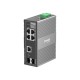 TP-LINK Switch Ipari 4x1000Mbps + 1xGigabit SFP + 1xGigabit kombó SFP Fémházas, IES206G IES206G TP-LINK Switch Ipari 4x1000Mbps + 1xGigabit SFP + 1xGigabit kombó SFP Fémházas, IES206G IES206G