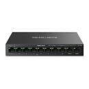 MERCUSYS Switch 8x100Mbps(8xPOE+) + 2xLAN(1000Mbps), Fémházas Asztali/Rackes, MS110CMP MS110CMP MERCUSYS Switch 8x100Mbps(8xPOE+) + 2xLAN(1000Mbps), Fémházas Asztali/Rackes, MS110CMP MS110CMP