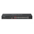 MERCUSYS Switch 28x1000Mbps(24xPOE+) + 2xSFP, Fémházas Asztali Rackes, MS128GP MS128GP MERCUSYS Switch 28x1000Mbps(24xPOE+) + 2xSFP, Fémházas Asztali Rackes, MS128GP MS128GP