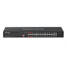 MERCUSYS Switch 28x1000Mbps(24xPOE+) + 2xSFP, Fémházas Asztali Rackes, MS128GP MS128GP MERCUSYS Switch 28x1000Mbps(24xPOE+) + 2xSFP, Fémházas Asztali Rackes, MS128GP MS128GP