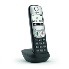GIGASET ECO DECT Telefon A690HX, k&eacute;zibesz&eacute;lő, fekete S30852-H2870-R601