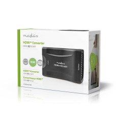 Nedis VCON3461BK (converter) vide&oacute; konverter, HDMI bemenet, SCART kimenet 1080p VCON3461BK