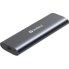 SANDBERG Merevlemez-tartoz&eacute;k, USB 3.2 Case for M.2+NVMe SSD 136-39