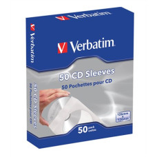 VERBATIM CD/DVD boríték, papír, ablakos, öntapadó füllel, VERBATIM, fehér VERBATIM CD/DVD boríték, papír, ablakos, öntapadó füllel, VERBATIM, fehér