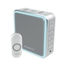 Honeywell DC915NG Vezeték nélküli kapucsengő ezüst színben DC915NG Honeywell DC915NG Vezeték nélküli kapucsengő ezüst színben DC915NG