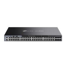 TP-LINK Switch 48x1000Mbps + 6x10Gbps SFP+ +2xUSB + 1xkonzol port + 1xUSB-C Layer3 Menedzselhető Rackes, SG6654X SG6654X TP-LINK Switch 48x1000Mbps + 6x10Gbps SFP+ +2xUSB + 1xkonzol port + 1xUSB-C Layer3 Menedzselhető Rackes, SG6654X SG6654X