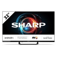 SHARP 32FH8EA 32"/80cm Full HD Android LED TV Harman/Kardon hangsz&oacute;r&oacute;kkal, 1920x1080, 3xHDMI/2xUSB 32FH8EA