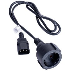 KAB Akyga AK-PC-13A PC Power Cable hálózati hosszabbító kábel, 1 m AK-PC-13A KAB Akyga AK-PC-13A PC Power Cable hálózati hosszabbító kábel, 1 m AK-PC-13A