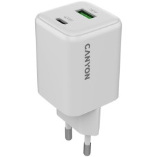 CANYON charger CU45AC GaN 45W 1xPD 1xQC EU White CNS-CUW45AC