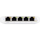 Ubiquiti USW-Flex-Mini-5 5-Port managed Gigabit Ethernet switch powered by 802.3af/at PoE or 5V, 1A USB-C power adapter USW-FLEX-MINI-5