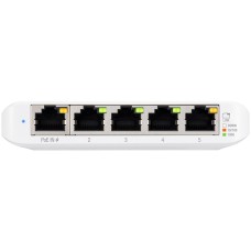 Ubiquiti USW-Flex-Mini-5 5-Port managed Gigabit Ethernet switch powered by 802.3af/at PoE or 5V, 1A USB-C power adapter USW-FLEX-MINI-5 Ubiquiti USW-Flex-Mini-5 5-Port managed Gigabit Ethernet switch powered by 802.3af/at PoE or 5V, 1A USB-C power adapter USW-FLEX-MINI-5