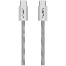 CANYON cable OnWire 60MG C-C 60W Magnet Braided 1m Light Grey CND-CCMG60AB15LG