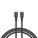 CANYON cable CC60SC10 C-C 60W 1m Silicon Black CNS-CC60SC10B
