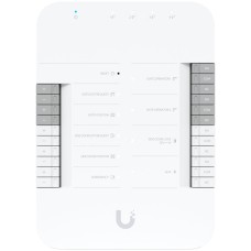 Ubiquiti UA-Hub-Gate advanced Gate Hub enabling seamless gate access control via connected Access readers or Intercom, 2x Gate operator terminals, Lock terminal (12V) for side door, AUX terminal for an external siren UA-HUB-GATE