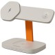 CANYON Wireless Charging Station Hexagon 310 3in1 LightGrey/Orange CNS-WCS310LGOR CANYON Wireless Charging Station Hexagon 310 3in1 LightGrey/Orange CNS-WCS310LGOR