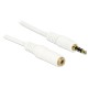 DELOCK Cable Audio Stereo Jack 3.5 mm male / female IPhone 4 pin 1 m (84484) 84480 DELOCK Cable Audio Stereo Jack 3.5 mm male / female IPhone 4 pin 1 m (84484) 84480