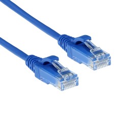 ACT CAT6 U-UTP Patch Cable 0,25m Blue DC9652