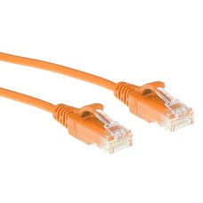 ACT CAT6 U-UTP Patch Cable 1m Orange DC9101