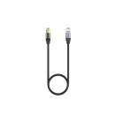 Unitek CAT8 S-FTP Patch Cable 3m Black C18149AGY03-3M Unitek CAT8 S-FTP Patch Cable 3m Black C18149AGY03-3M