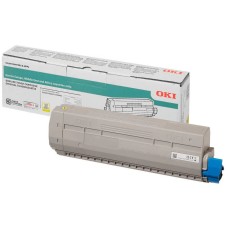 Oki 45862819 Yellow toner 45862819 Oki 45862819 Yellow toner 45862819