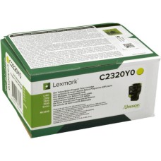 Lexmark C2320Y0 visszajuttatási program 1K sárga C2320Y0 Lexmark C2320Y0 visszajuttatási program 1K sárga C2320Y0